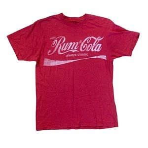 Rum and cola‎ tshirt size small Coca-Cola